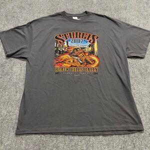 Sturgis 2007 Black Hills Rally Y2K Grunge Graphic Men's T-Shirt